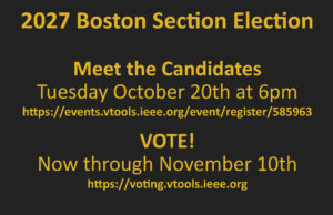 2027 IEEE Boston Elections